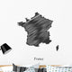 France map icon for your design Wall Decal