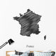 France map icon for your design Wall Decal