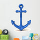 Blue anchor Wall Decal