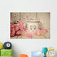 Postkarte Rosen Und Laterne Wall Decal
