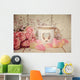 Postkarte Rosen Und Laterne Wall Decal