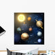 Planets in the solar system Wall Decal