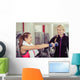 Trainerin im Fitness-center Berat Wall Decal