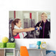 Trainerin im Fitness-center Berat Wall Decal