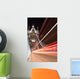 Tower Bridge and car lights trail in London, UK Wall Decal