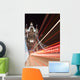 Tower Bridge and car lights trail in London, UK Wall Decal
