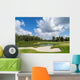 Golf course in the sunlight Wall Decal