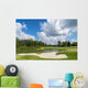 Golf course in the sunlight Wall Decal
