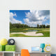 Golf course in the sunlight Wall Decal