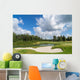 Golf course in the sunlight Wall Decal
