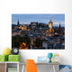 Edinburgh Skyline from Calton Hill at dusk, Scotland, UK Wall Decal