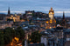 Edinburgh Skyline from Calton Hill at dusk, Scotland, UK Wall Decal