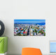 Beautiful Super Wide-angle Aerial Wall Decal
