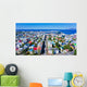 Beautiful Super Wide-angle Aerial Wall Decal