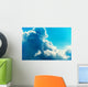 Blue clouds and sky Wall Decal