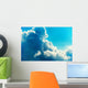 Blue clouds and sky Wall Decal
