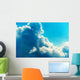 Blue clouds and sky Wall Decal
