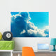 Blue clouds and sky Wall Decal