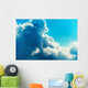 Blue clouds and sky Wall Decal