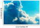 Blue clouds and sky Wall Decal