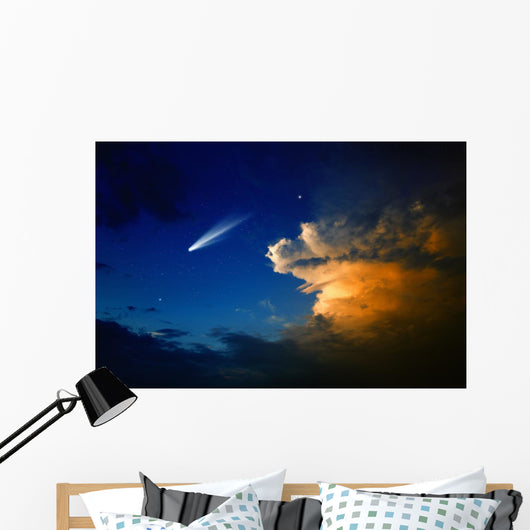 Comet Sky Wall Decal