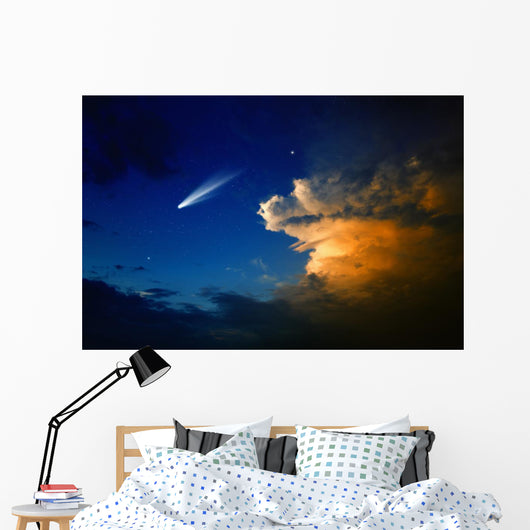 Comet Sky Wall Decal