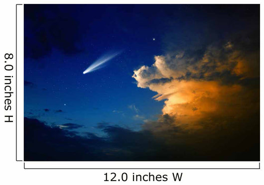 Comet Sky Wall Decal