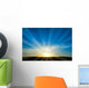 Sun Rising Blue Sky Wall Decal