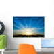 Sun Rising Blue Sky Wall Decal