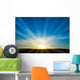 Sun Rising Blue Sky Wall Decal