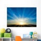 Sun Rising Blue Sky Wall Decal