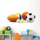 Sports balls Wall Decal
