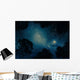 Starry Sky through Trees Wall Decal