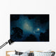 Starry Sky through Trees Wall Decal
