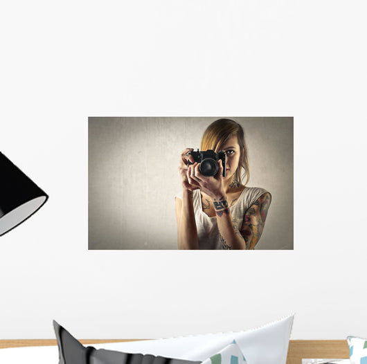 Young Photographer Wall Decal