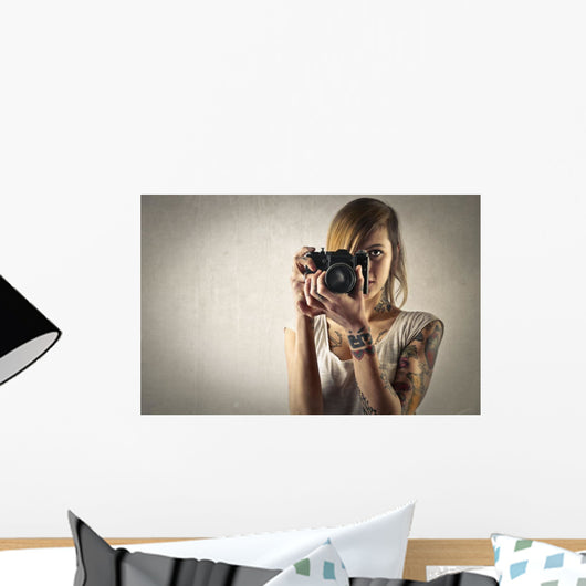 Young Photographer Wall Decal