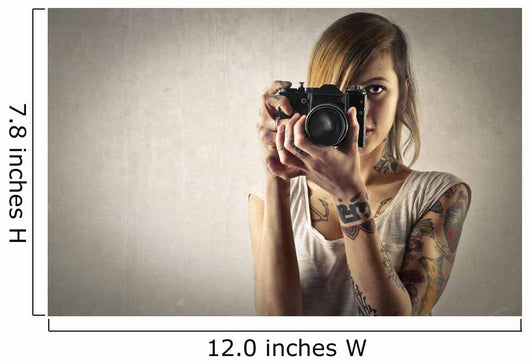 Young Photographer Wall Decal