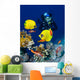 Female Scuba Diver Exploring Wall Decal