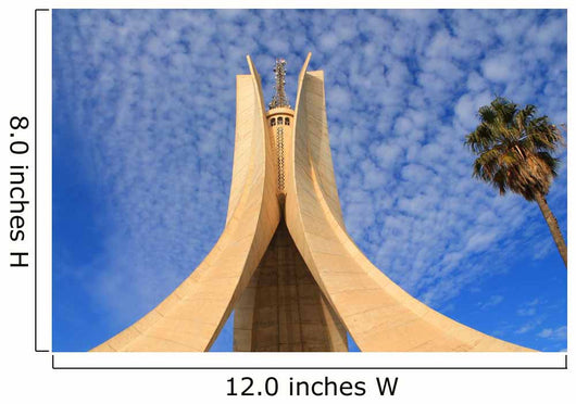 Memorial Du Martyr Alger Wall Decal
