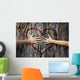 Couple Touching Heart Wall Decal