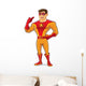 Handsome Superhero Thumb Up Wall Decal