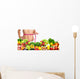Woman Measuring Her Body Wall Decal