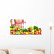 Woman Measuring Her Body Wall Decal
