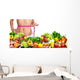 Woman Measuring Her Body Wall Decal