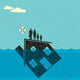 Underwater Mortgage Help Wall Decal