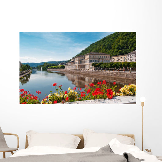 Mondane Kurpromenade Von Bad Wall Decal