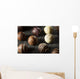 Fancy Dark Chocolate Truffles Wall Decal