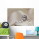 Wedding Ring with Diamond Wall Decal