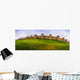 Panorama Medieval Town Walls Wall Decal