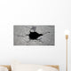 Hole Cracked Ground Wall Decal